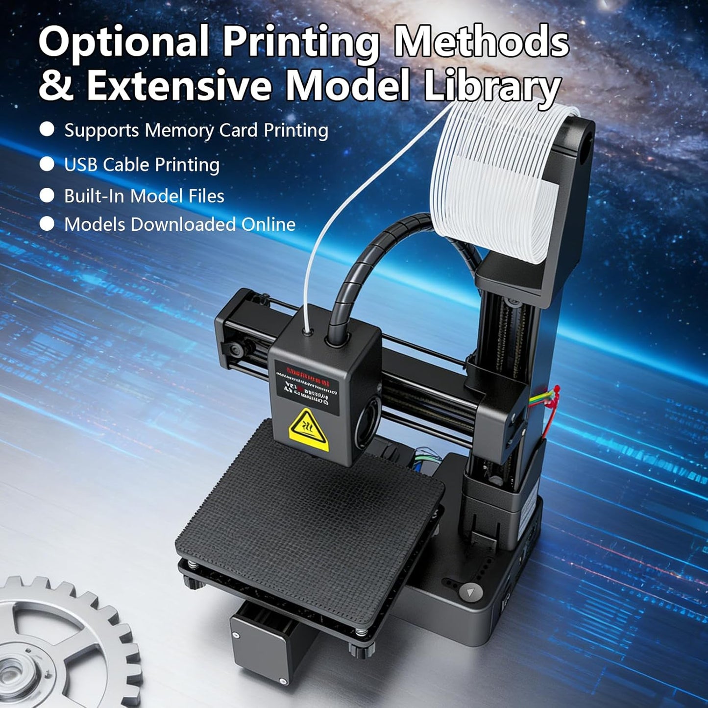 Pocket Factory™ 3D Printer – Mini for Beginners